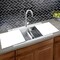 Nantucket Sinks Large Double Bowl Prep Station Topmount Granite Composite White PR3420PS-W - alternate 3